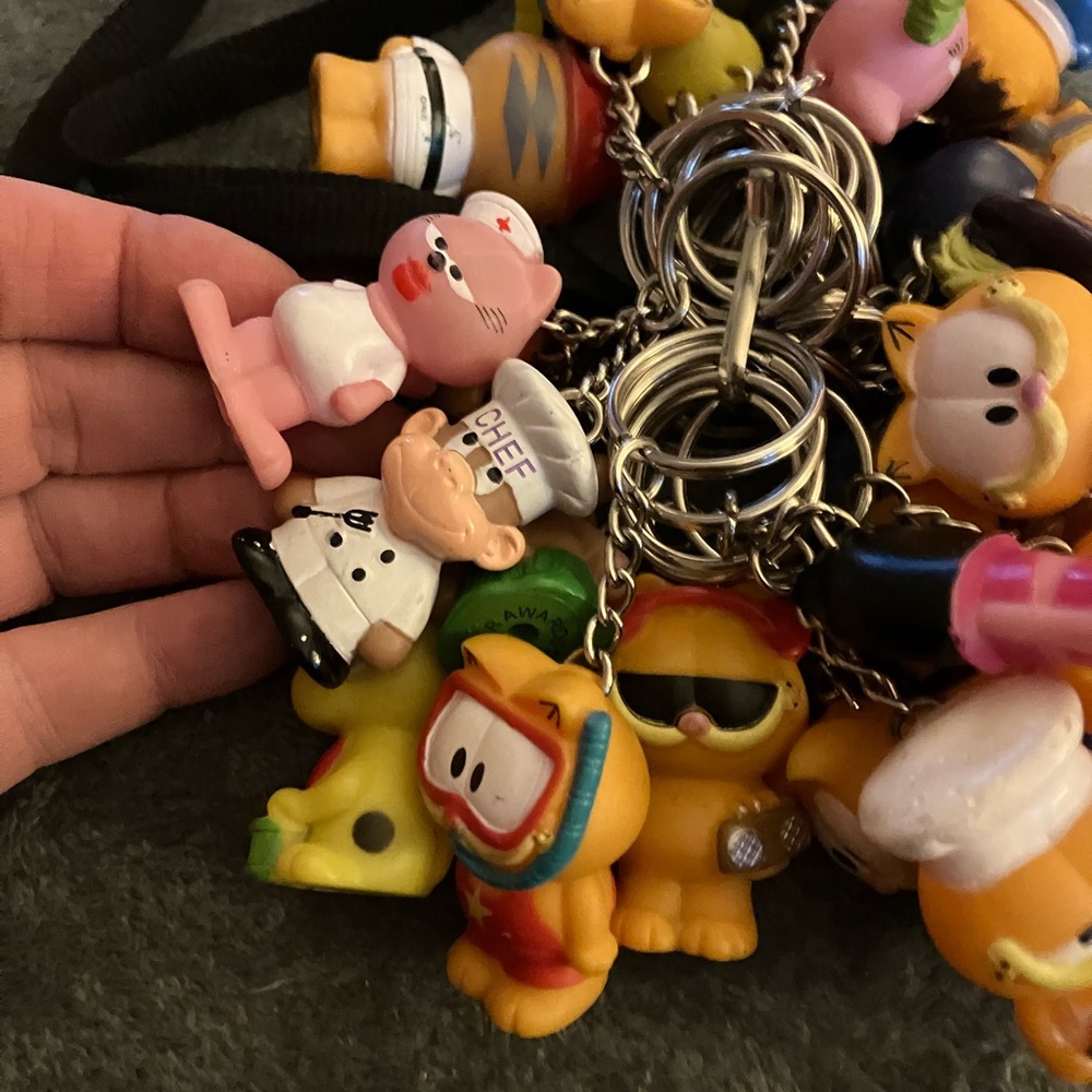Garfield Keychain Set - Multicolor - Picture 11 of 11